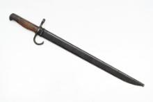 Japanese Nagoya Type 30 Bayonet (15.625" Blade) W/ Scabbard