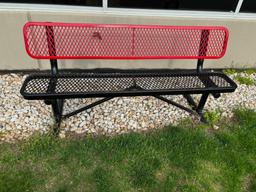 Outdoor Metal Bench