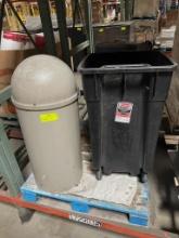 17-29-03 Lot of 3 Misc. garbage cans