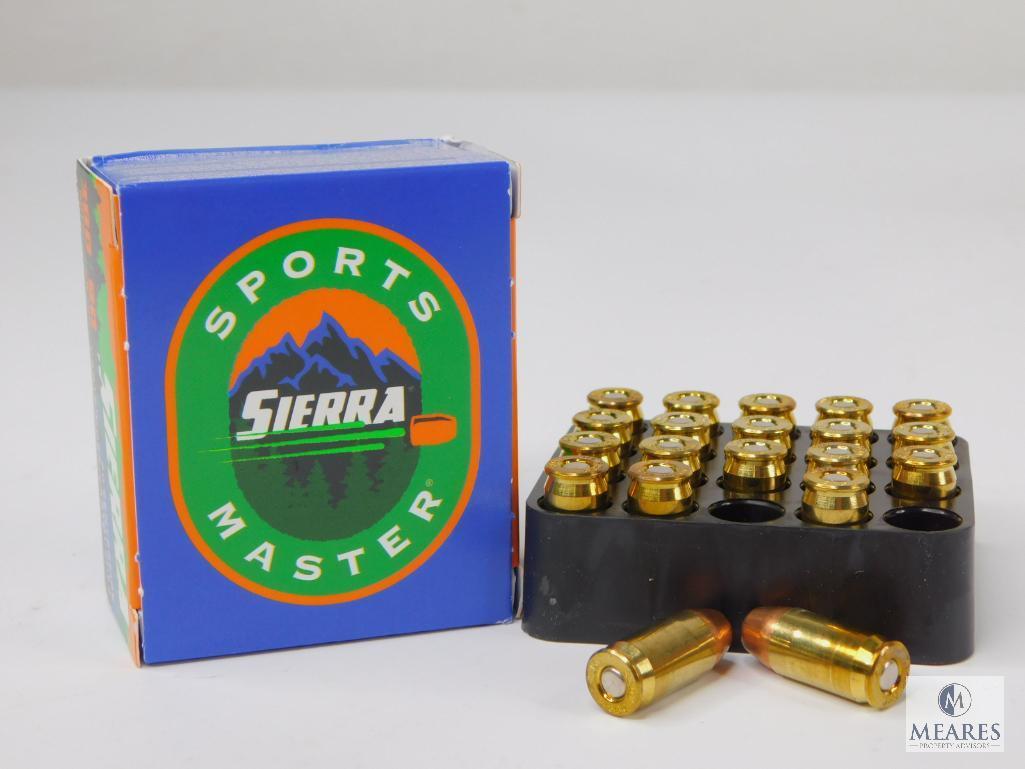 20 Rounds Sierra .380 ACP Self Defense Ammunition - 90-grain Hollow Point