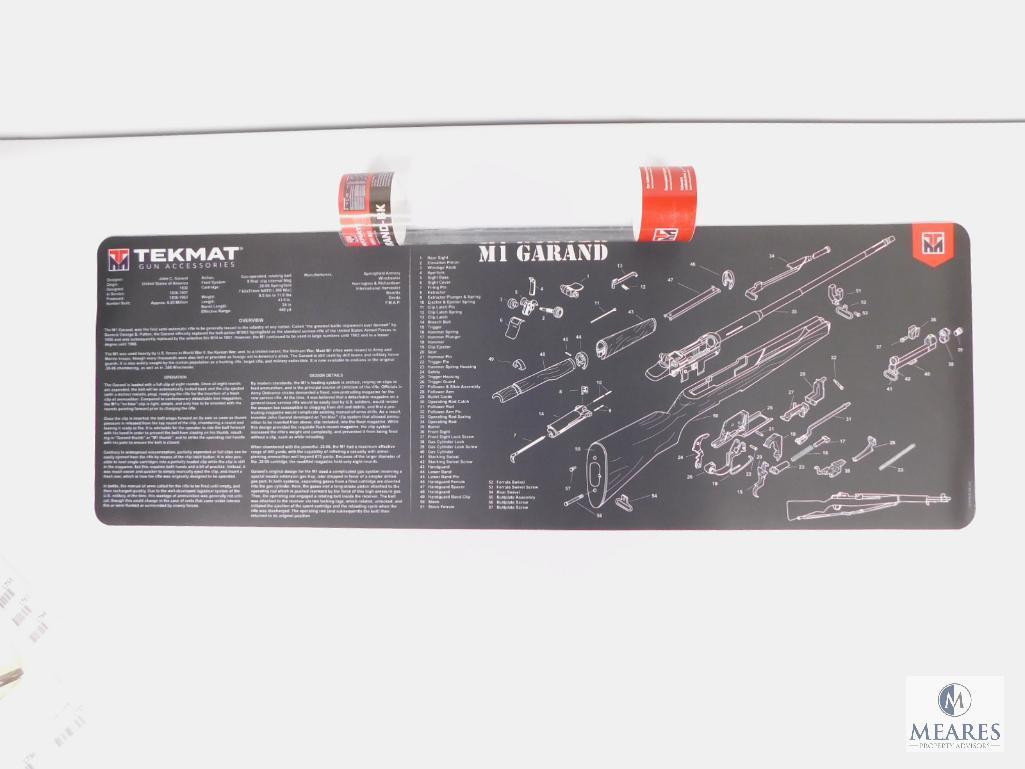 New Tekmat 12x36 M1 Garand Schematic Gun Cleaning Mat