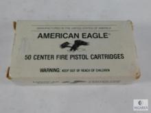 50 Rounds American Eagle .380 Auto 95 Grain Metal Case Bullet