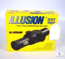 Laseraim Illusion Dot Sight in Factory Packaging