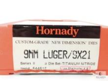 Hornady Custom Grade Reloading Dies 9mm Luger / 9x21