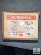 Box of Copper Pipe Bushings - 1 5/8 x 5/8 OD