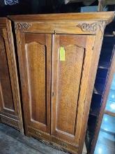 Wood Armoire - Appears Antique