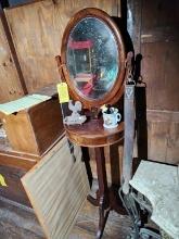 Antique Shaving Stand & Contents
