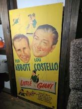 Bud Abbott & Lou Costello Little Giants Poster