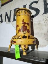 Antique Folk Art Painted Heater