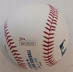 Jim Bunning Signed Autographed ROMLB Baseball JSA Sticker Only Phillies Tigers HOF Inscription MLB