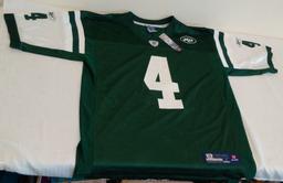 Brand New NWT Tags NY Jets Brett Favre Mesh Reebok Jersey Adult Large NFL Football