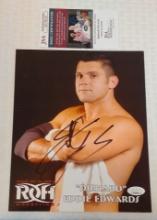 Eddie Edwards Autographed Signed JSA 8x10 Photo TNA WWE Wrestling ROH Promo WWF