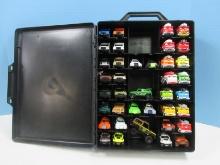 Awesome Tara Toy Corp Hot Wheels Case Holds 48 Cars Plus 38 Hot Wheels Fire Truck Engines w/