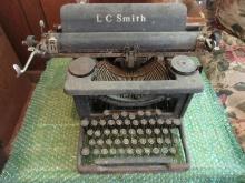 Rare Find Early L.C. Smith and Corona #8 Manual Secretarial Typewriter 14"