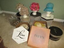 Lot Ladies Designer Fashion Hats Belk-Simpson, Exclusive Lisa NY Iveys of Greenville