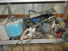 Lot Power Tools/Empty Cases Prulde Heat Gun, Craftsman Circular Saw No Battery, Makita Palm