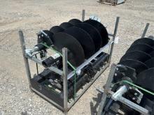 UNUSED JCT Skid Loader Auger Attachment