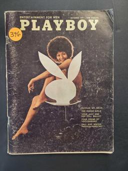 ADULTS ONLY! Vintage Playboy Oct. 1971 $1 STS