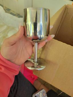 Stainless Steel Goblets $5 STS