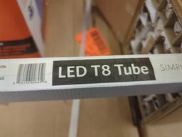 Simply Conserve 17-Watt/32-Watt Equivalent 4 ft. Linear T8 Type B Double-End Bypass LED Tube Light