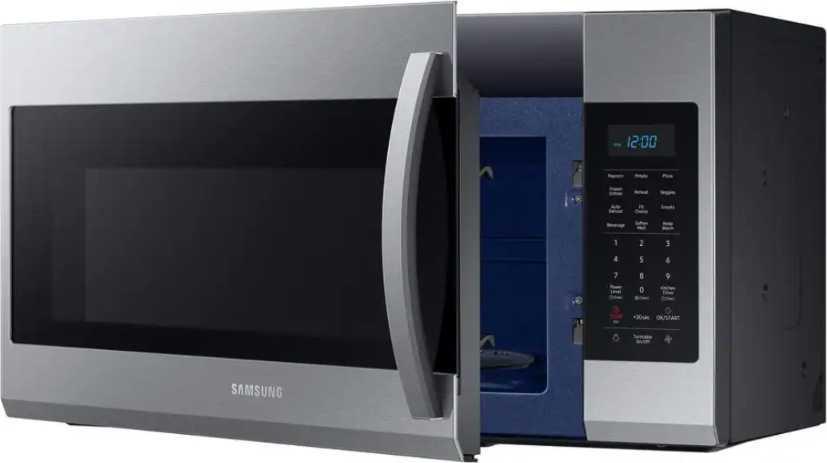 Samsung 30 in. 1.9 cu. ft. Over-the-Range Microwave in Fingerprint Resistant Stainless Steel, Retail