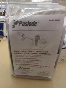 Paslode Lithium-Ion Battery Charger, Appears to be New in Factory Sealed Package Retail Price Value