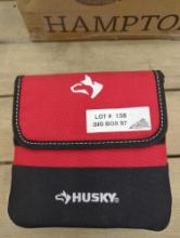 Husky 7 in. Clip On Tool Belt Pouch, Appears to be New With Factory Tags Retail Price Value $15,