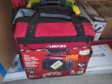Husky 18 in. 18 Pocket Rolling Tool Bag, Model HD65018-TH, Retail Price $100, Appears to be New,
