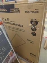Metalux 2 ft. x 4 ft. 4500 Lumens Integrated LED Flat Panel Light 4000K, Model 24CGFP4540C, Retail