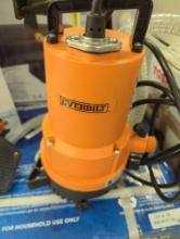 Everbilt 1/4 HP 2-in-1 Submersible Utility and Transfer Pump, Appears to be Used in Open Box Retail
