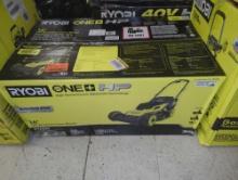 RYOBI ONE+ HP 18V Brushless 16 in. Cordless Battery Walk Behind Push Lawn Mower with (2) 4.0 Ah