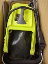 RYOBI 13 in. 11 Amp Corded Electric Walk Behind Push Mower, Appears to be Used in Open Box Retail