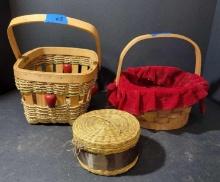 Vintage Wicker Baskets $5 STS