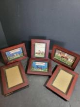wooden picture frames $5 STS