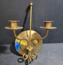 Vintage Brass Candle Mount $5 STS