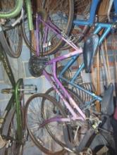 (GAR) VINTAGE LIGHT FORCE BIKE PINK, IN GOOD CONDITION FOR THE ITEMS AGE.