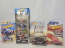 Hot Wheels lot. Includes Brand New Justice League Batmobile, Dune Daddy and 70 Chevy Camaro and