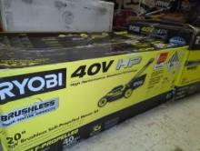 RYOBI 40V HP brushless cordless electric self propelled mower Please preview