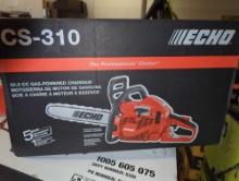 Echo 14" gas chainsaw Please preview