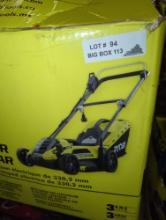 Ryobi 13" 11 amp corded electric mower Please preview