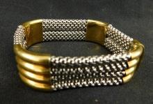 18K Yellow and White Gold - Bracelet - Signed Kria - 47.3 Grams