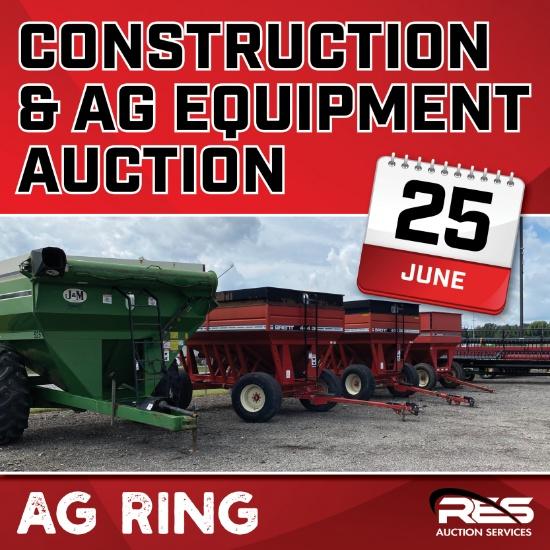 RES Equipment Consignment Auction - Ag Ring
