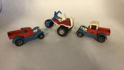 TONKA TOY CARS: TRIKE AND SCORCHER