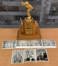 "MR. ROCKY MT." FIRST PLACE TROPHY & PHOTOS