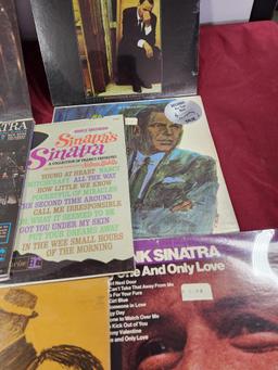 Group of Vinyl Records - Frank Sinatra & More
