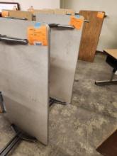 Lot of 2, High-Quality Work Tables, 48in x 24in