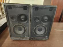 Pair of Anchor Liberty MP-3501 Dual Speaker PA System, 1 Main, 1 Companion