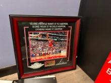 Sports Memorabilia Lot Signed Terry Bradshaw Photo, Michael Jordan Plaque, Steelers Team of the 70's