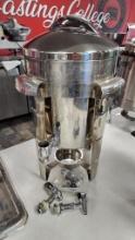 Stainless Steel Drink Dispenser w/ New Spigots & Parts