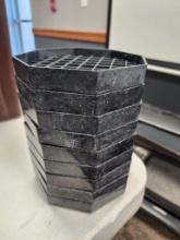 Stack of Ten Cambro Drip Trays